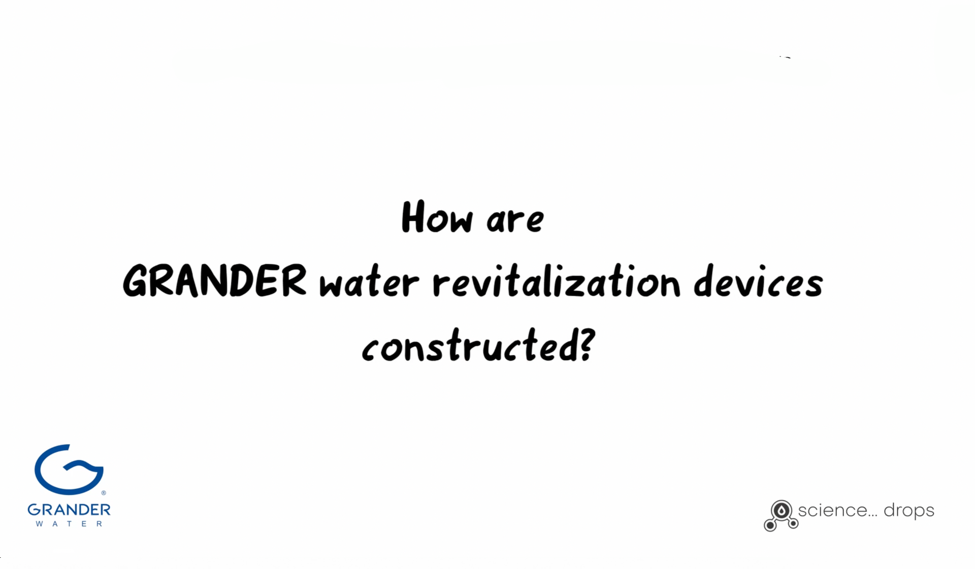 Wie sind Grander Wasserbelebungsgeräte aufgebaut?
