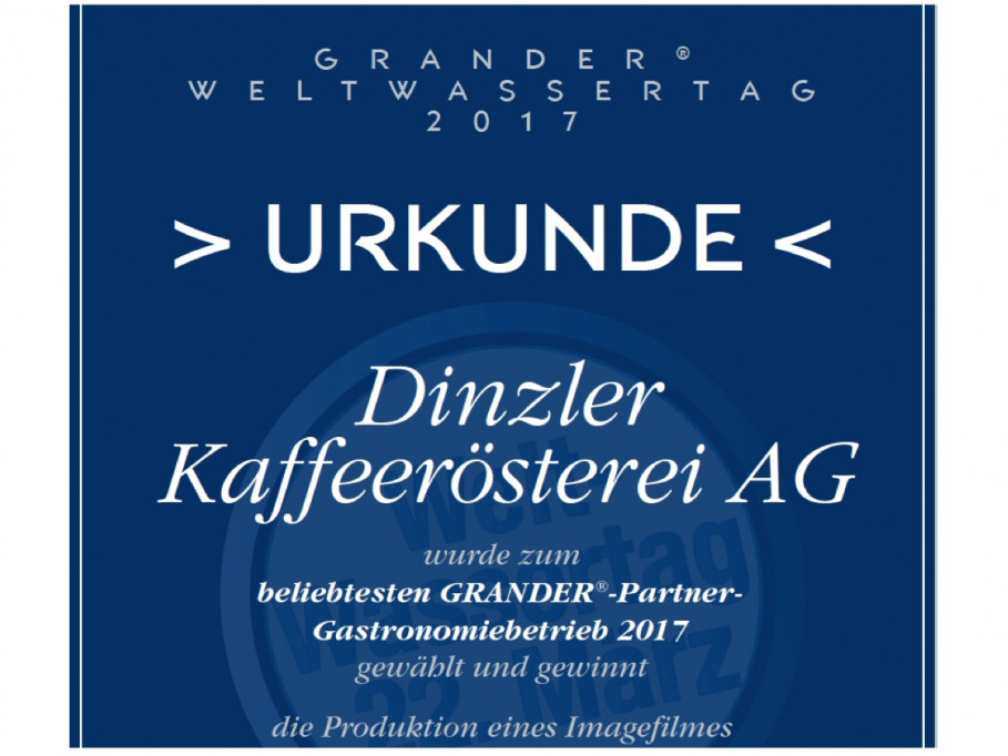 Popular GRANDER Partner Catering Industry 2017 has been determined
