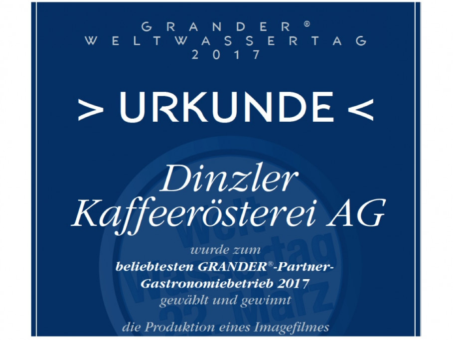 Le partenaire Grander 2017 en gastronomie préféré, est choisi