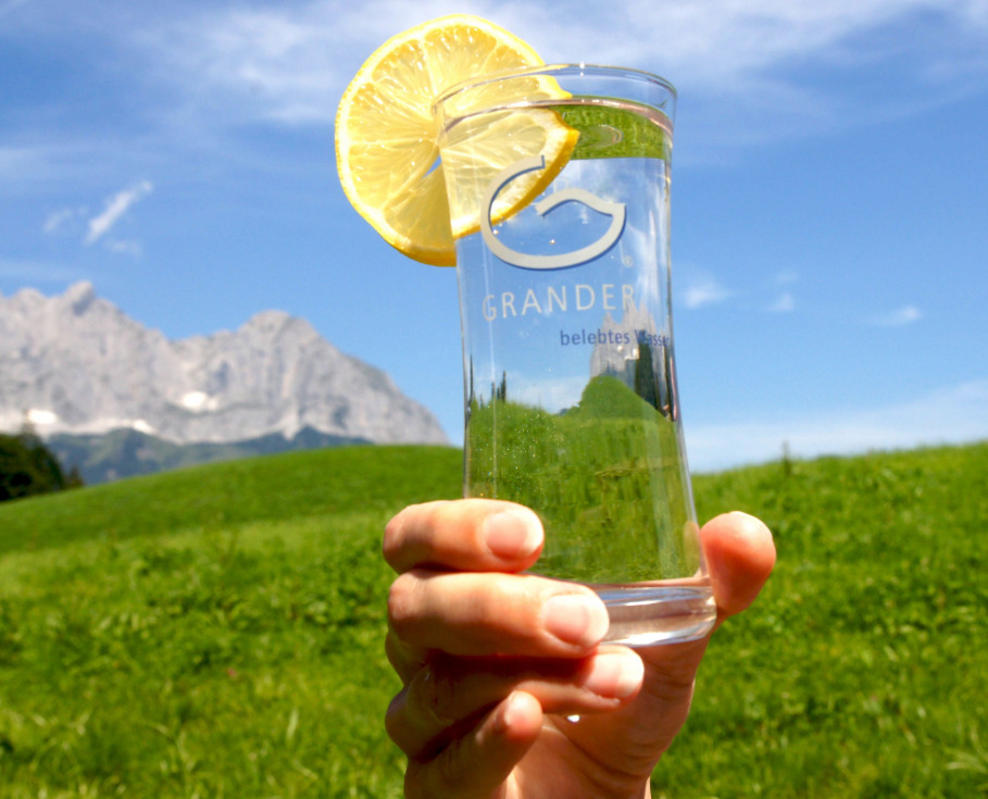 GRANDER water means enjoyment and well-being