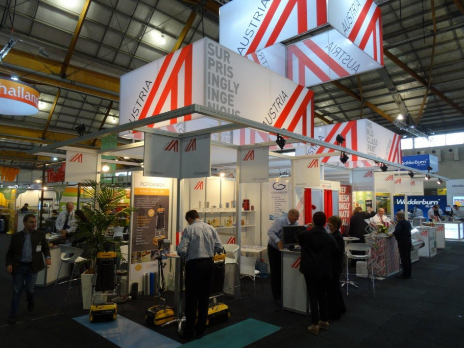 GRANDER presents revitalised water at the &quot;Fine Food Australia&quot;