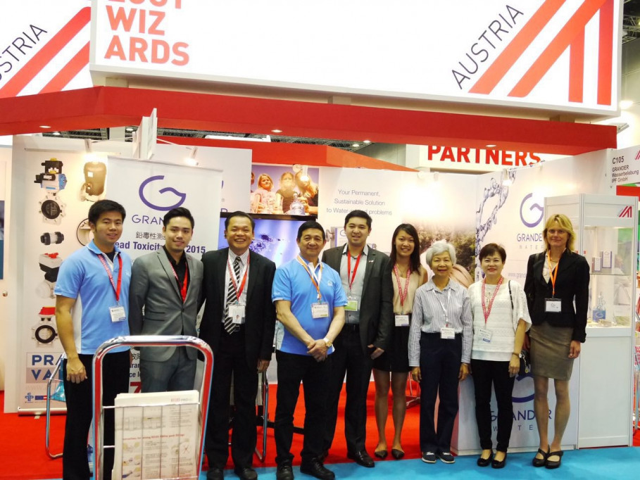 GRANDER team at the ASIA WATER 2016