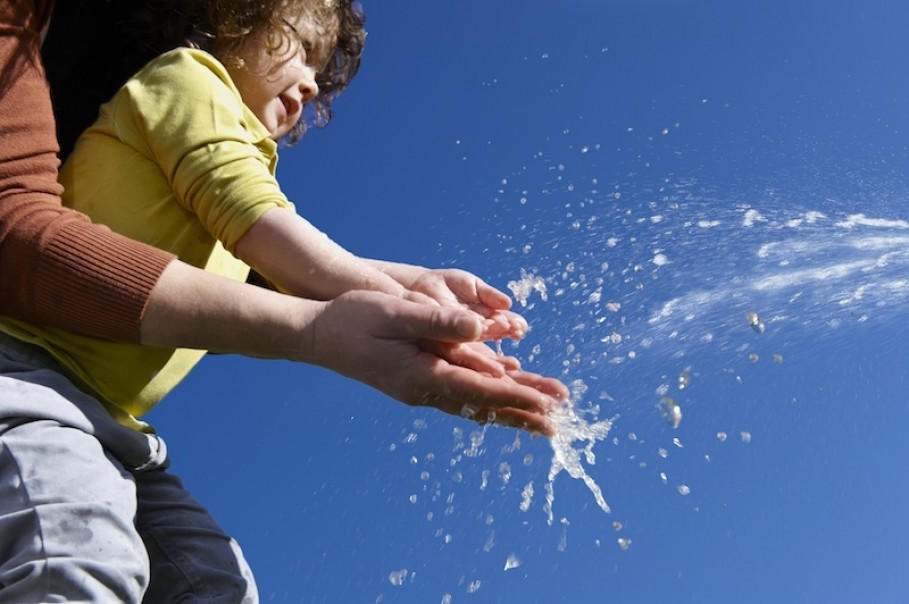 Freude mit belebtem Wasser