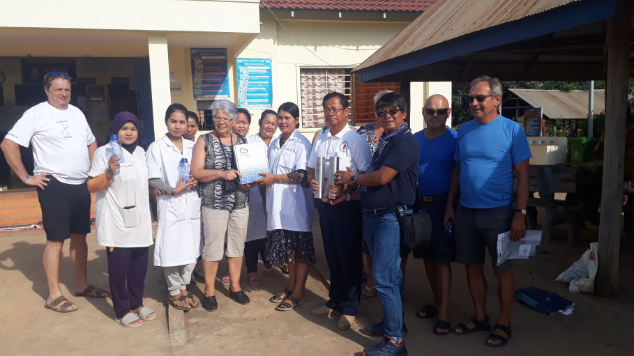 GRANDER contribue à apporter aux habitants du Cambodge de l&#039;eau propre potable