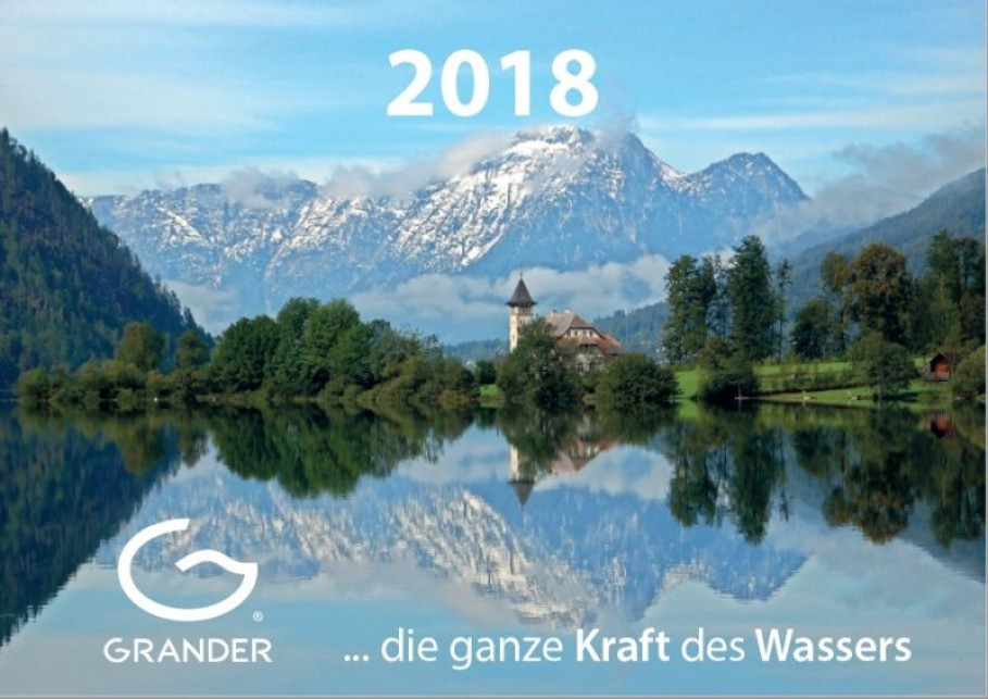 Gewinnen Sie einen von 100 GRANDER-Wasserkalendern 2018!