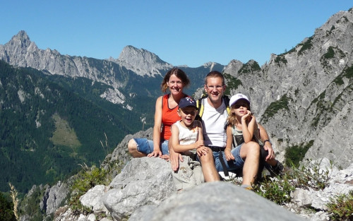 Familienidylle am Haindlkar (Nationalpark Gesäuse)