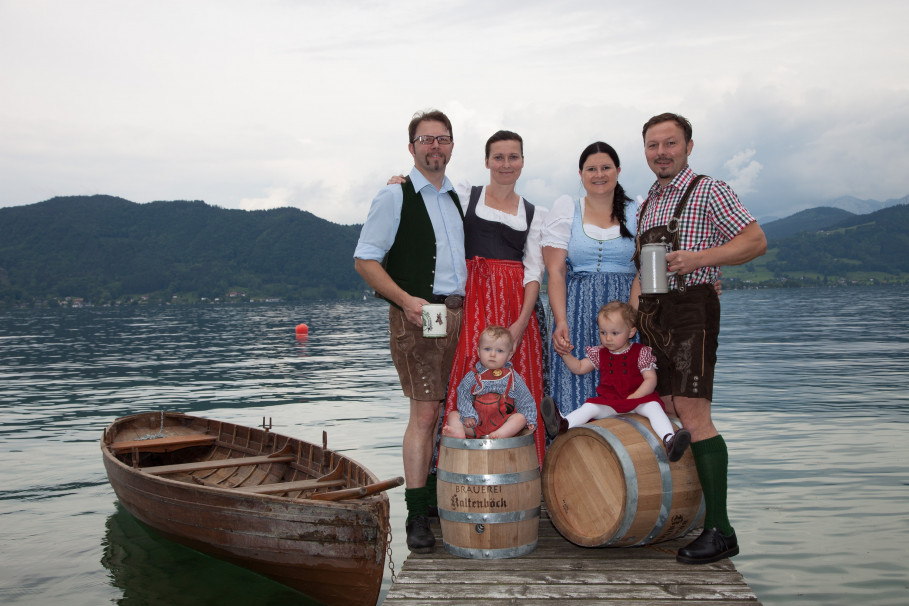 The Kaltenboeck family exclusively brew with revitalized GRANDER water