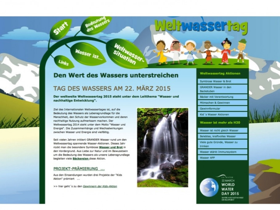 Weltwassertag 2015